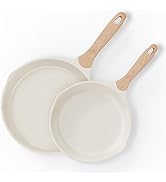 JEETEE Nonstick Pan, Nonstick Stone Frying Pan, Nonstick Omelette Skillet with Soft Touch Handle,...