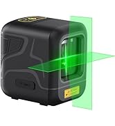 Fanttik D2 Laser Level, 100 ft Self-Leveling Green Cross Line Laser, USB-C Rechargeable, Rotatabl...