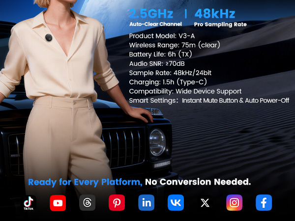 mic for iphone vlogging