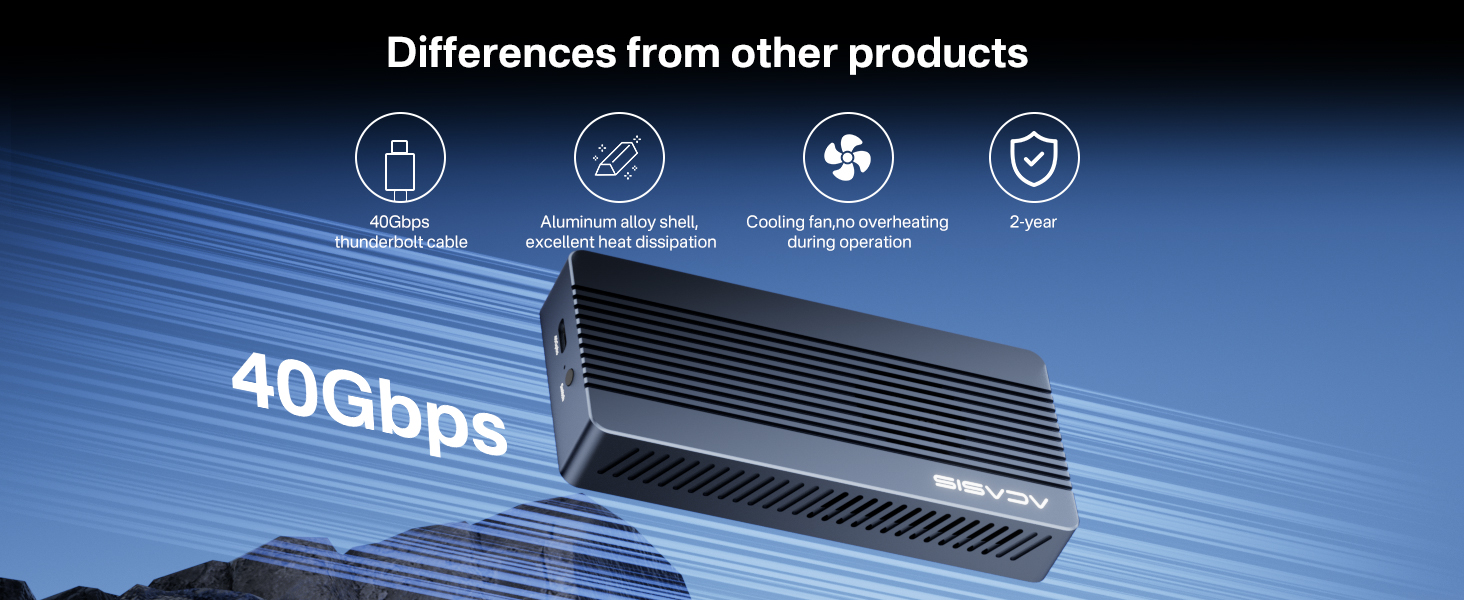Differences from other products