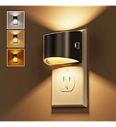 L LOHAS LED Night Lights Plug into Wall with 3CCT Adjustable (1600K/3000K/5000K), 1W Nightlight P...