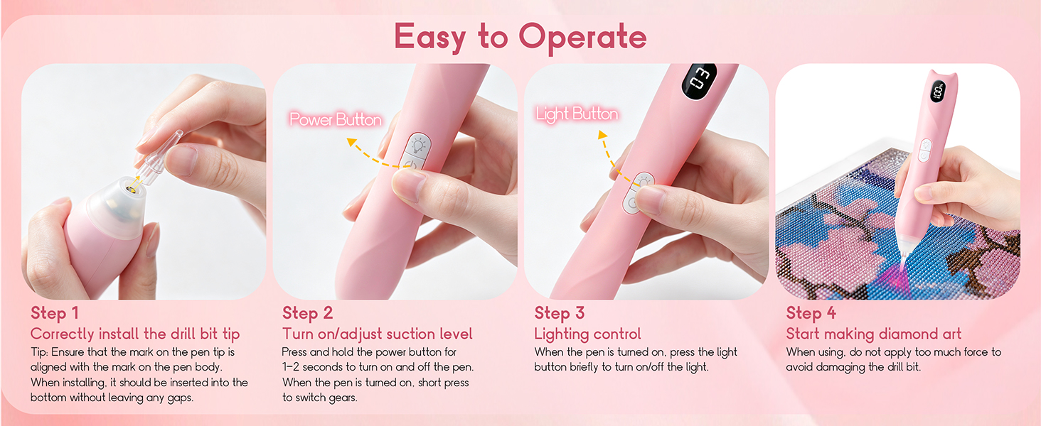 electric diamond painting pen
