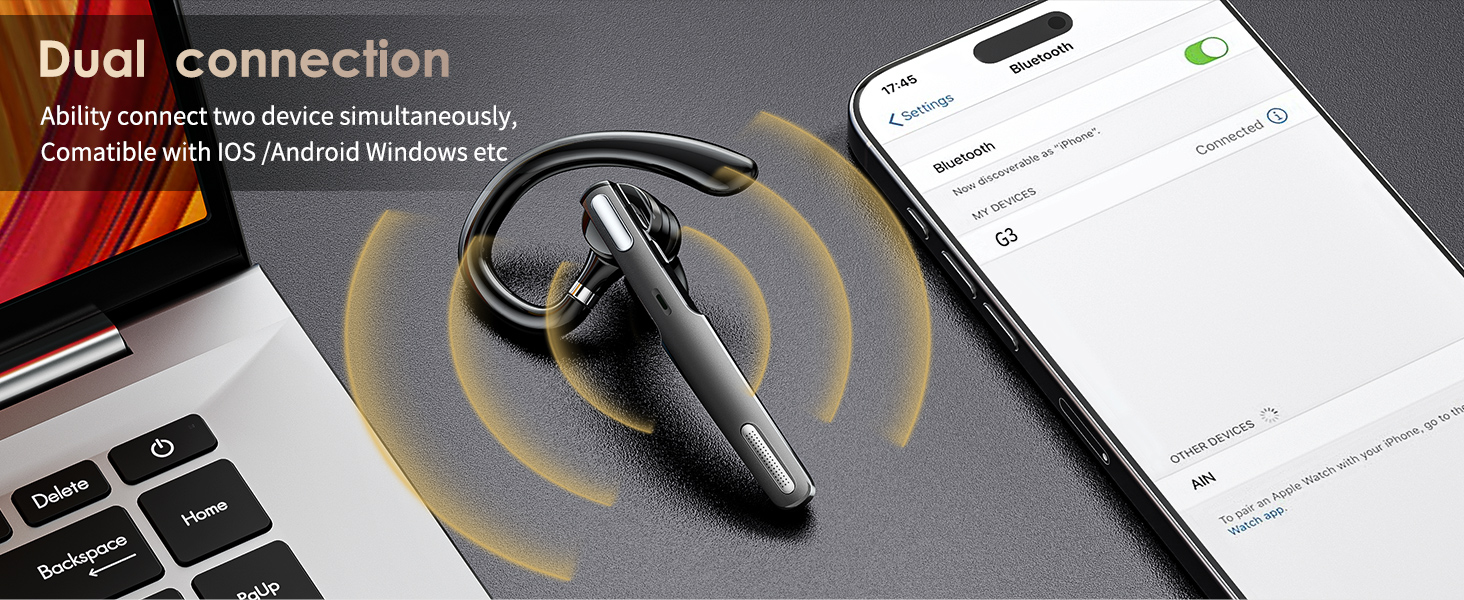 bluetooth headset with mic