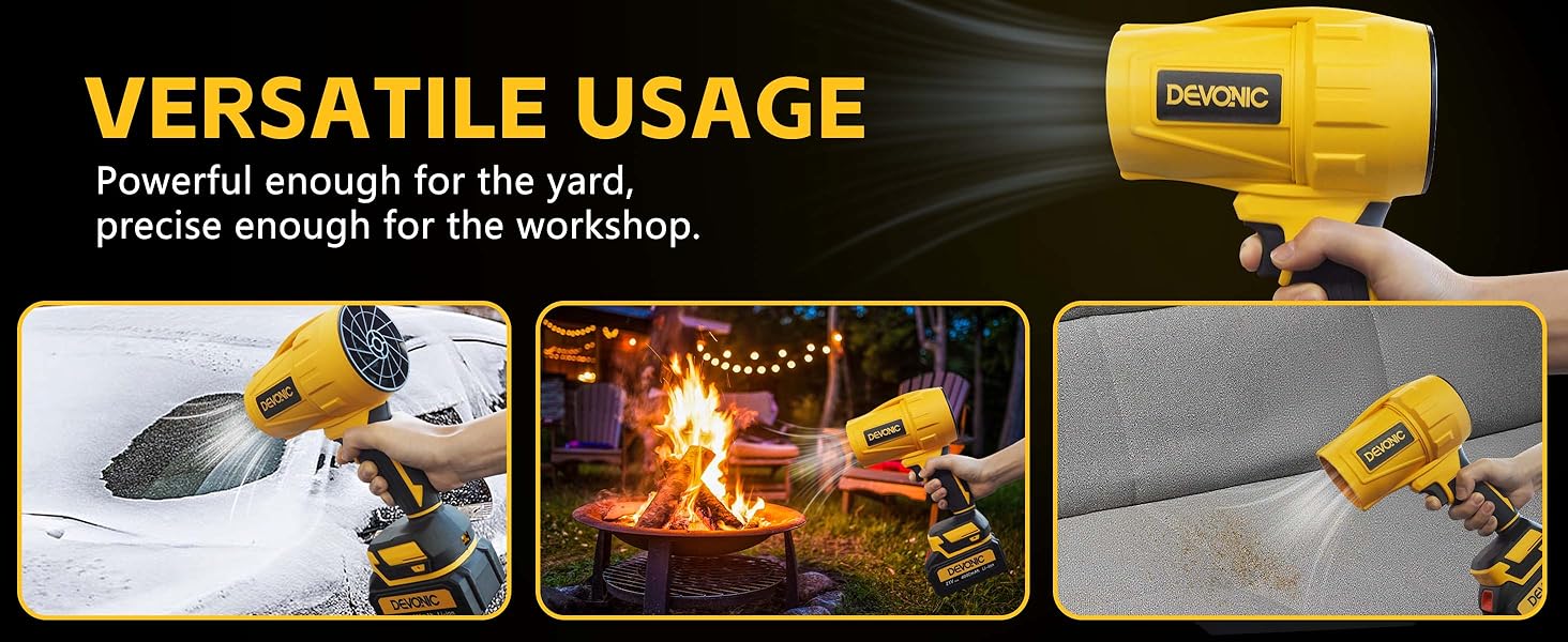 Blower for Patio Cleaning