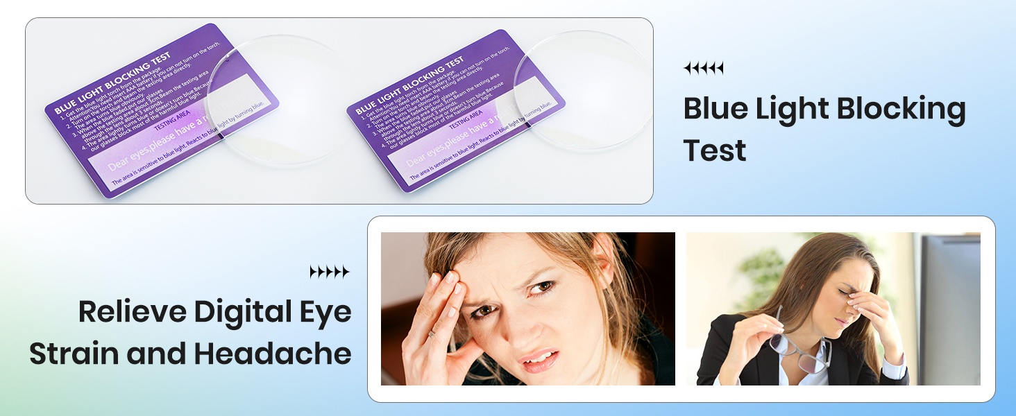 Blue light blocking glasses for women