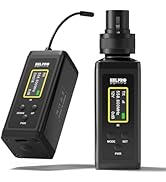 HHLPRO UHF Wireless in Ear Monitor System, 260 FT Range, Low Latency IEM System with 26 Channels,...