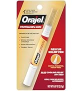 Orajel Rescue Relief Pen with Menthol Cooling Gel for Instant Pain Relief of Tooth &amp; Gum, Mouth S...