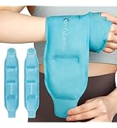 Comfytemp Wrist Ice Pack Wrap for Carpal Tunnel Relief, 2 Gel Packs, FSA HSA Eligible, Hot Cold C...