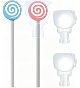 Y-Kelin Kids Tongue Scraper or Cleaner Set-Tongue Cleaner Tongue Brush with Smiley Cover, Multi-c...