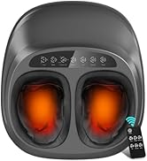 WERTYI Foot Massager Machine, Shiatsu Foot Massager with Heat, Remote Control, Multiple Massage M...