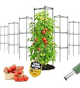 Tomato Cage - Trellis Stakes and Plant Support Structures for Vegetables and Climbing Plants - Ta...