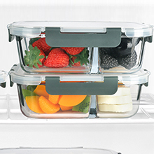 glass meal prep containers