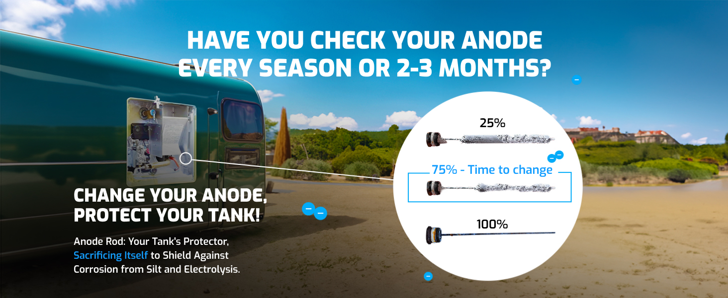 anode rod water heater anode rod forest river rv parts