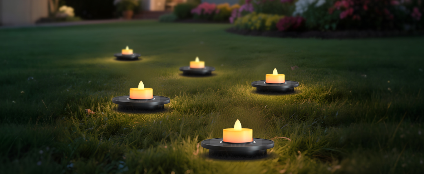 solar powered floating pool lights
