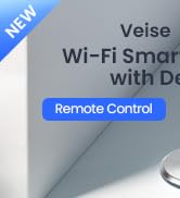 Veise VE029-E Wi-Fi Smart Lock with Handle &amp; Non-Keyed Deadbolt, Fingerprint Keyless Entry Lock f...