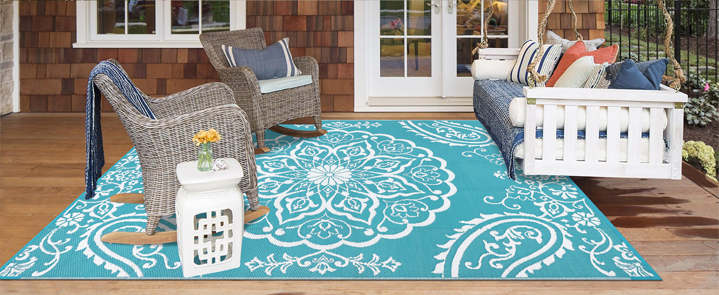 outdoor patio rug