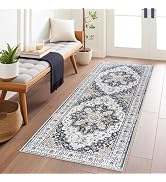 Madane Washable Runner Rug - 2x6 Rug Runners for Hallways 6 Feet Non Slip Vintage Kitchen Runner ...