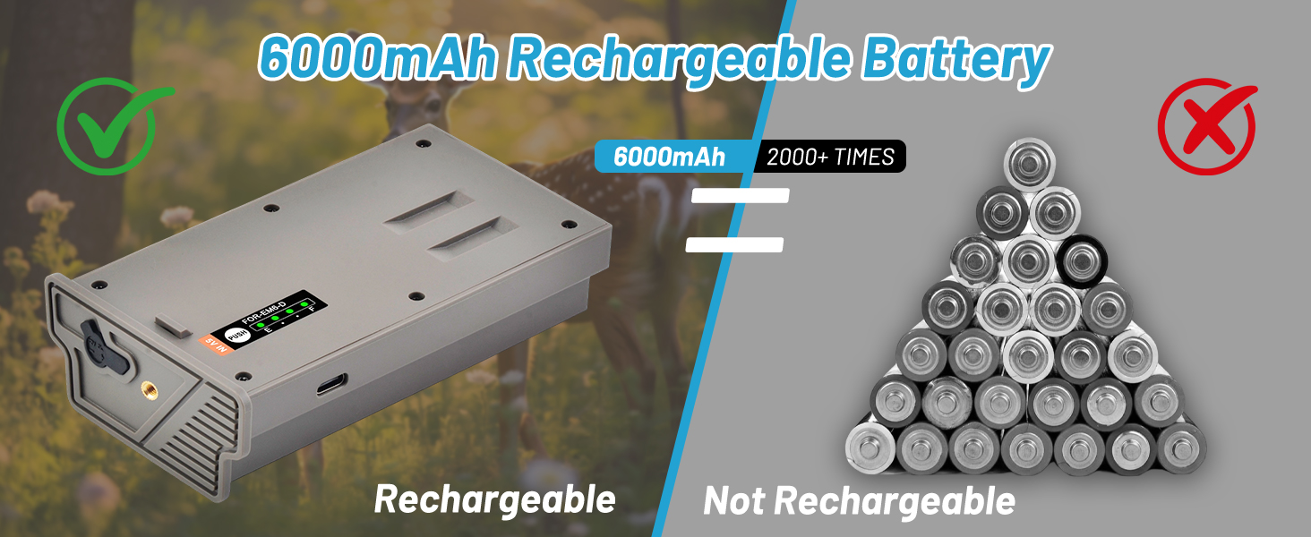 Reveal trail camera battery