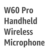 AFUOO Wireless Microphone Set for Singing, Speech, Speaker, Karaoke, 2.4GHz Dual-Mic Receiver, 200ft