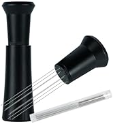 LAOION WDT Tool Espresso Distribution Tool with 10 x 0.25mm Stainless Steel Needles, Espresso Mac...