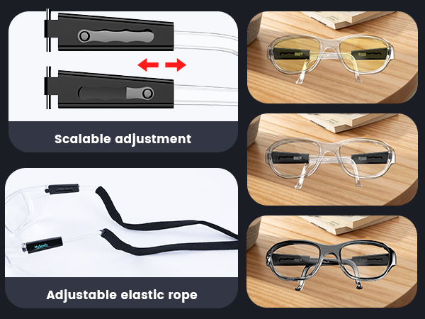 Protect Classic Safety Glasses, Anti-Fog Scratch Resistant Lenses, Protective Eyewear for Work