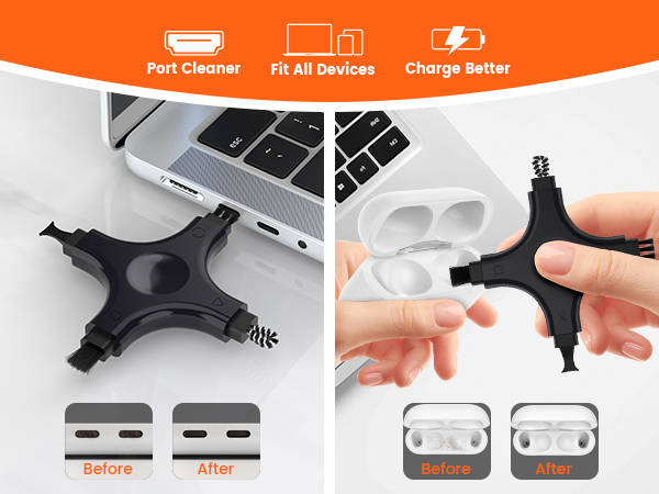 iphone charger cleaner