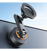 Lamicall Car Phone Holder Mount - [Ultra Nano Gel &amp; 70+LBS Vacuum Suction] 360° Magnetic Phone Ho...