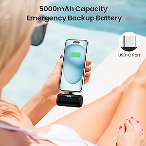 portable charger iphone usb c