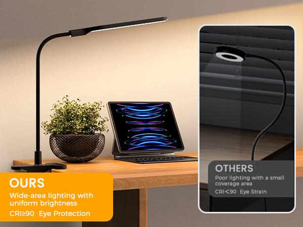 LED Desk Lamp with Clamp