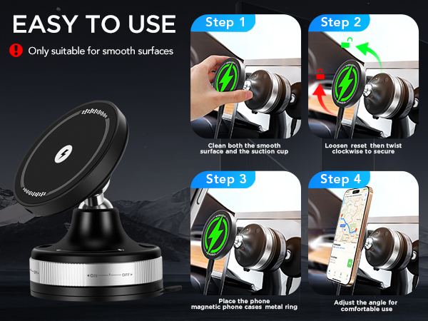 Magnetic Suction Phone Mount