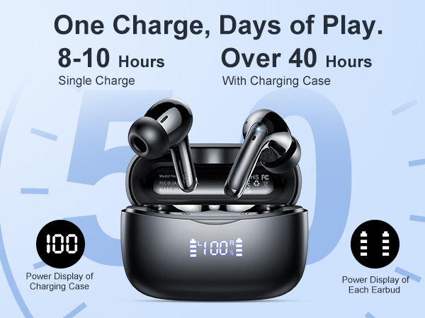 50 Hours Battery Life