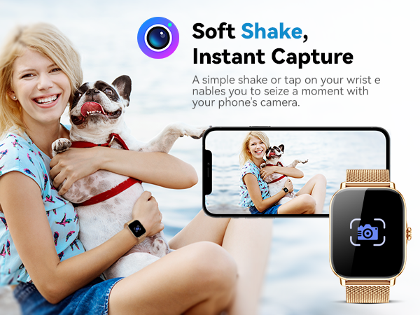 only need a soft shake, you can get an instant capture