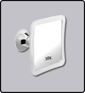 10X Magnifying Makeup Mirror - Suction Cup Cosmetic Make Up Mirror for Vanity, Bathroom