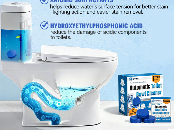 Toilet Bowl Cleaner Tablets for Tank