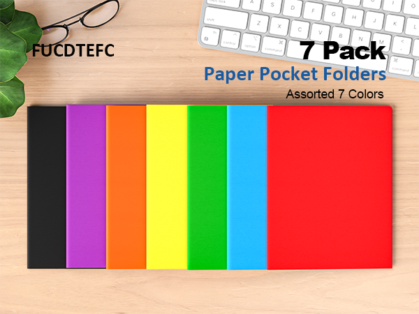 FUCDTEFC Folders with Pockets