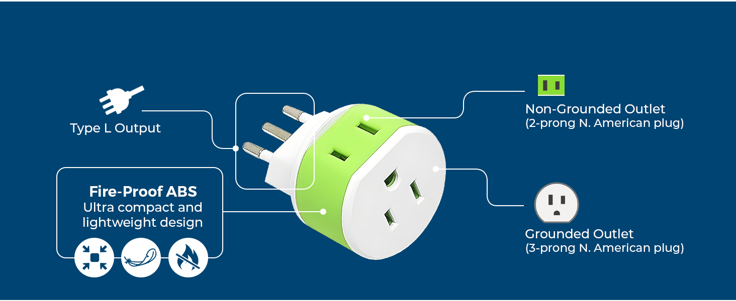 italy converter plug