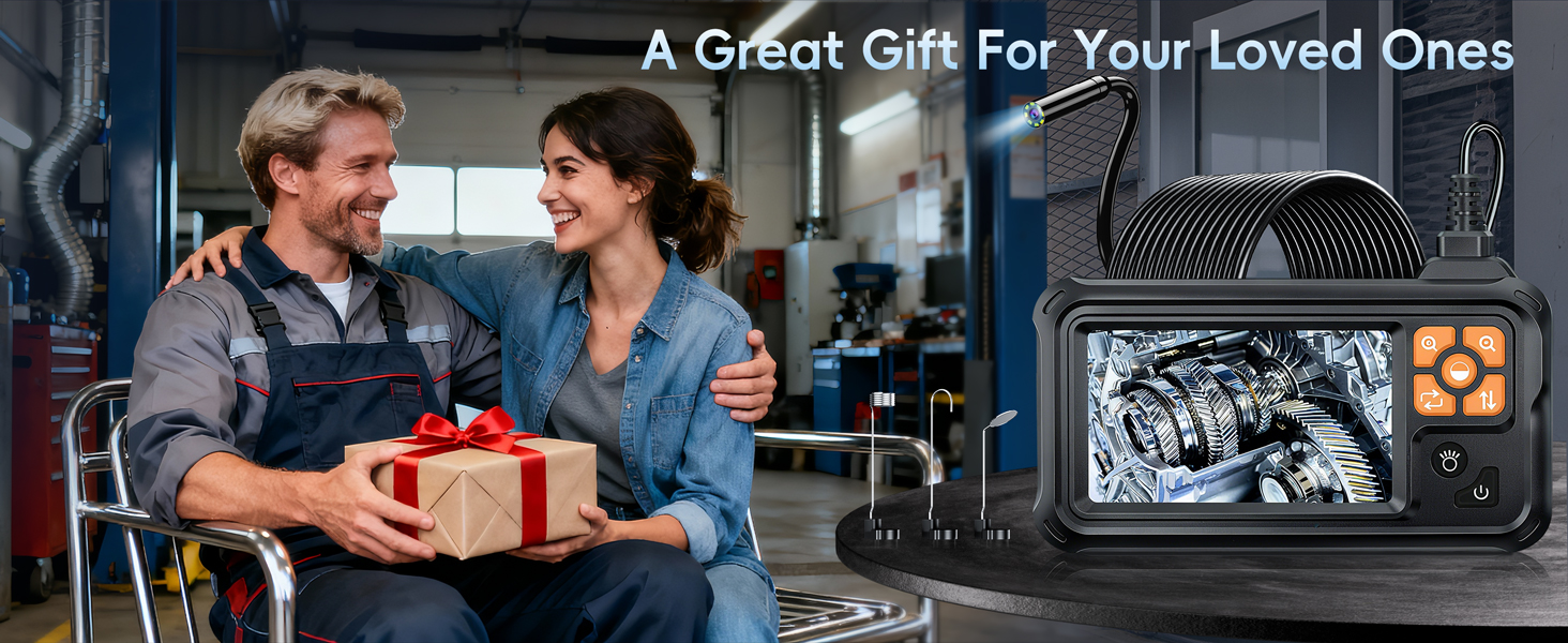 borescope camera with light