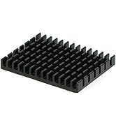 Easycargo 4pcs 40mm Heatsink 40x30x5mm + pre Applied 8810 Thermal Conductive Tape, Cooling Alumin...