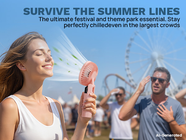 Handheld Fan Rechargeable