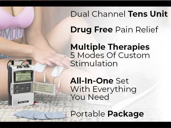 TENS unit muscle stimulator e stim tens units