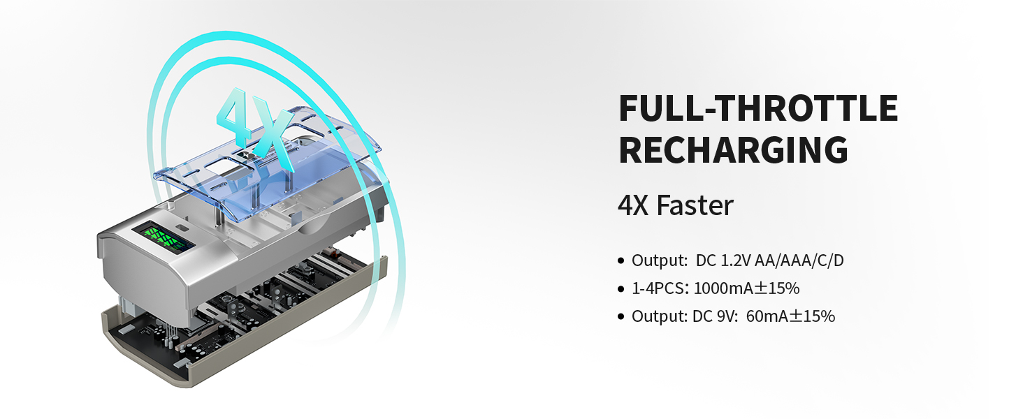 Full-Throttle Recharging