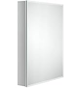 Miseno MMC3023MC 23" x 30" Frameless 1 Door Medicine Cabinet - Brushed Nickel