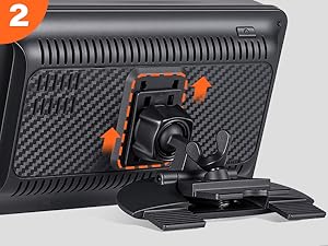 CD Slot Mount for CarPlay Screen