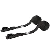 OCEANBROAD Kayak Tie Down Strap 1.5 Inch 12.5 Feet 2 Pack Cam Buckle Straps for Surfboard SUP Boa...