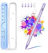 Stylus Pen for iPad A16/10th/9th Generation, 10Mins Fast Charge for Apple Pencil&amp;iPad Pen, Compat...