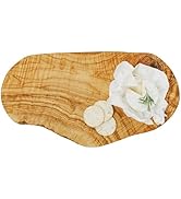 Naturally Med - Olive Wood Cutting Board/Cheese Board - 18 Inch - Large