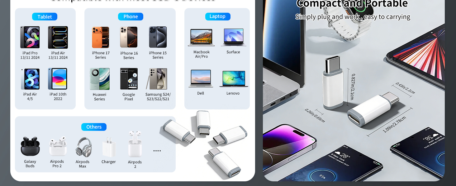 Light-ning to USB C Adapter