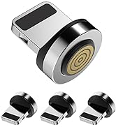 Ankndo Magnetic Phone Cable Adapter [5-Pack] Magnetic Connector Tip Heads Compatible with 7Pin Ma...