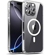 IAIYOXI for iPhone 16 Pro Max Case, Compatible with MagSafe, Anti-Scratch Back, Non-Yellowing Sho...