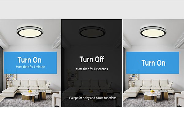 flush mount fixture flushmount lamp blnan rgb color changing changeable change multi colorful